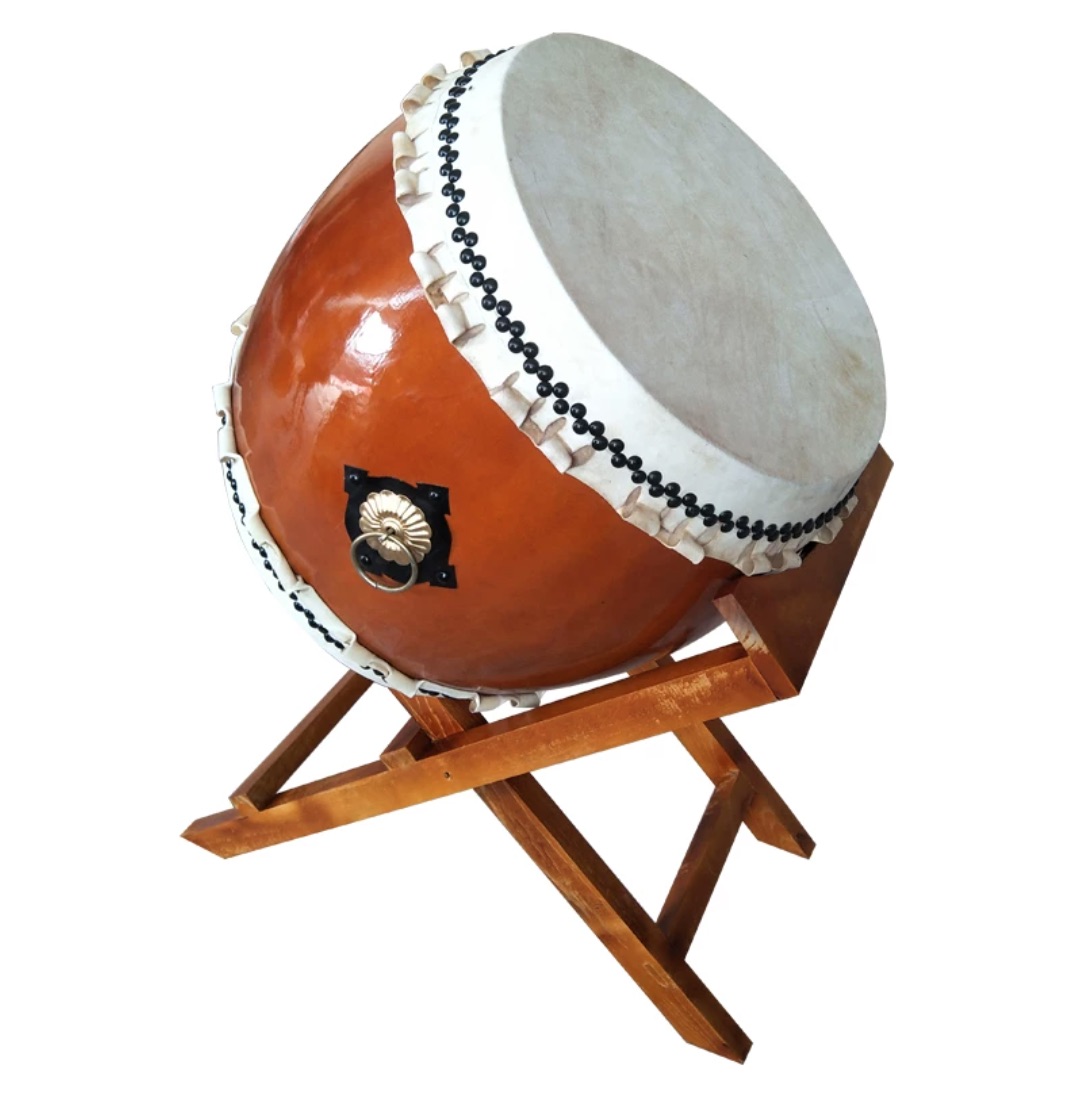 Musical Instrument In Japanese - กลองไทโกะญี่ปุ่นขนาด 12 นิ้ว เครื่องดนตรีประเภทเพอร์คัชชันแบบดั้งเดิมสำหรับการแสดงบนเวที
