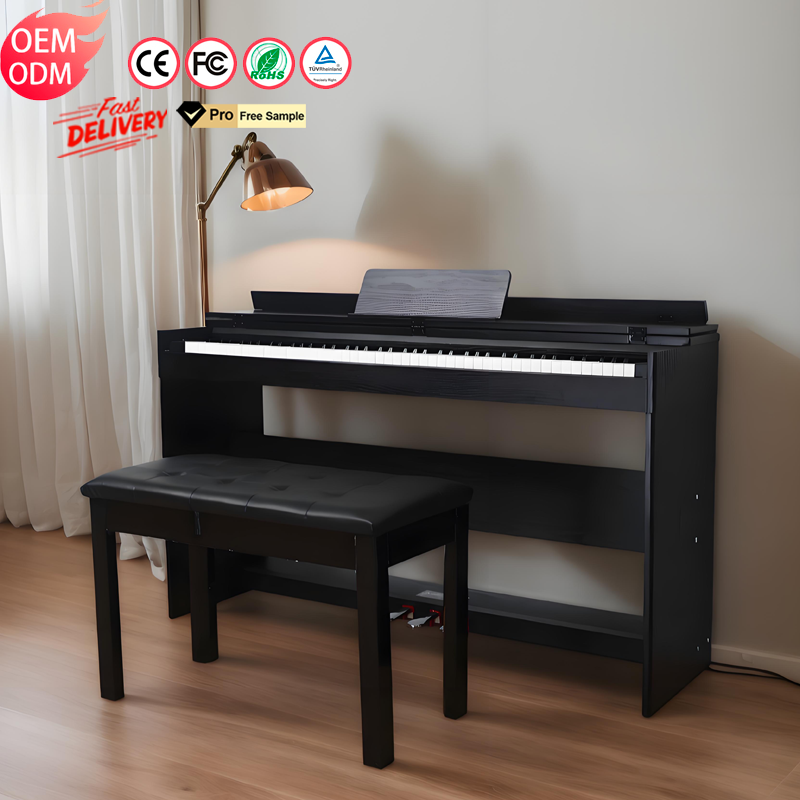 Musical Instrument Keyboard Price - คีย์บอร์ดเปียโนไม้ เครื่องดนตรีจากจีน คีย์บอร์ดเปียโนดิจิตอล 88 คีย์ เปียโนดิจิตอลระดับมืออาชีพ