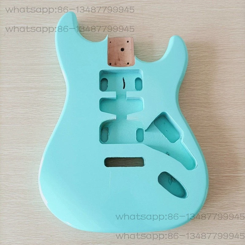 Musical Instrument Diy - กีตาร์ไฟฟ้า ST Metal สีแชมเปญโกลด์ ไม้ป็อปลาร์ ปรับแต่งเองได้