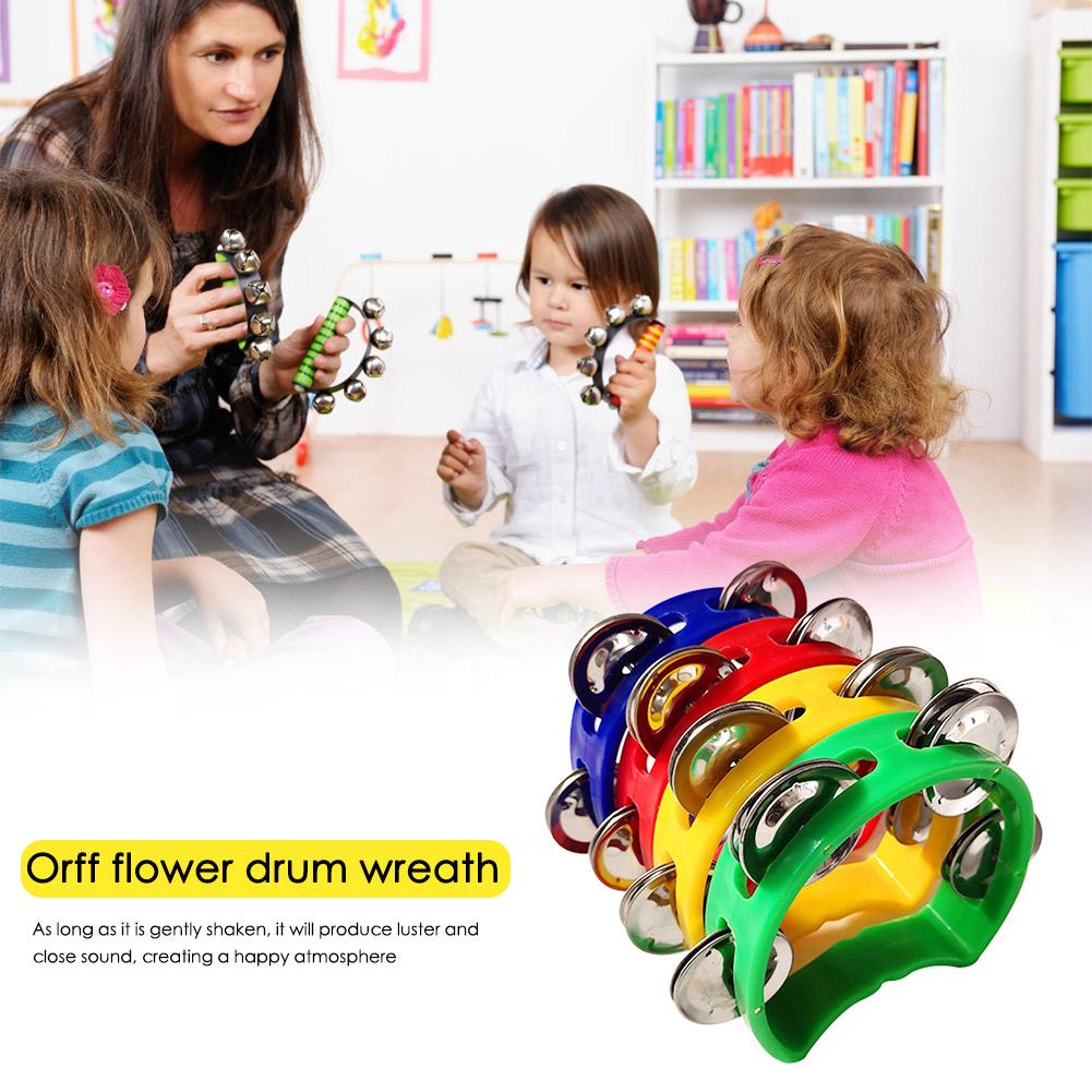 Musical Instruments Game - กระดิ่งกลอง 4 ชิ้น เครื่องดนตรีสำหรับงานปาร์ตี้ เกมเด็ก