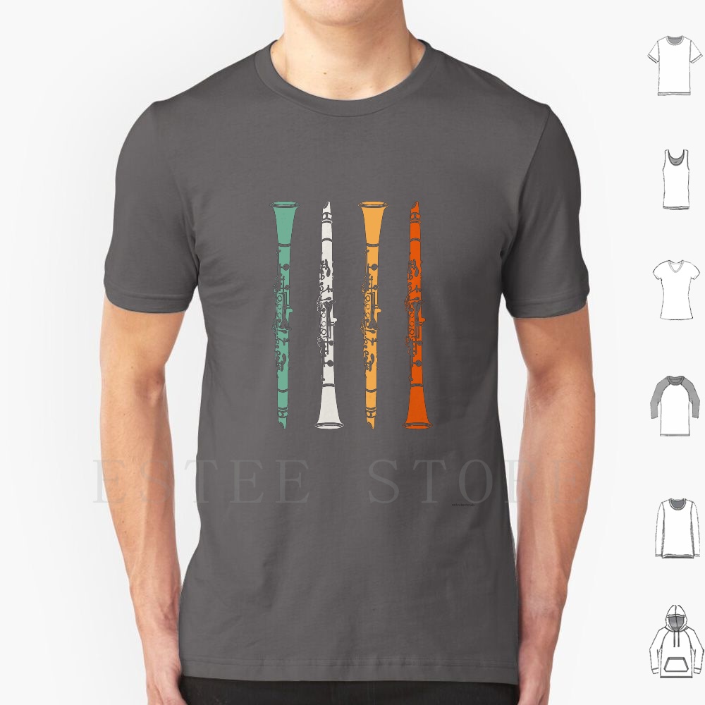 Musical Instrument Diy - Clarinet T เสื้อ DIY ขนาดใหญ่ 100%