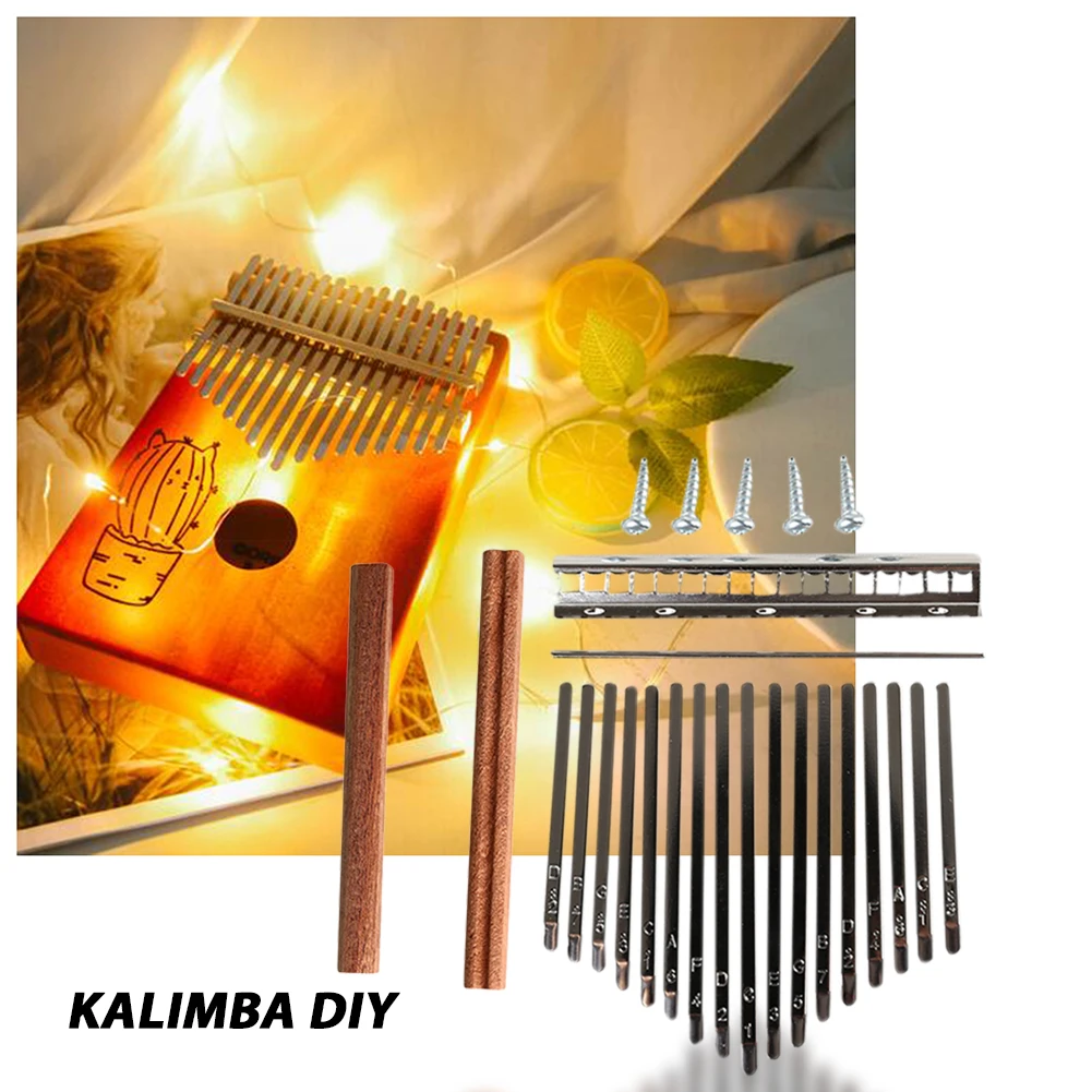 Musical Instrument Diy - DIY 17 Tone Kalimba คีย์ Tines