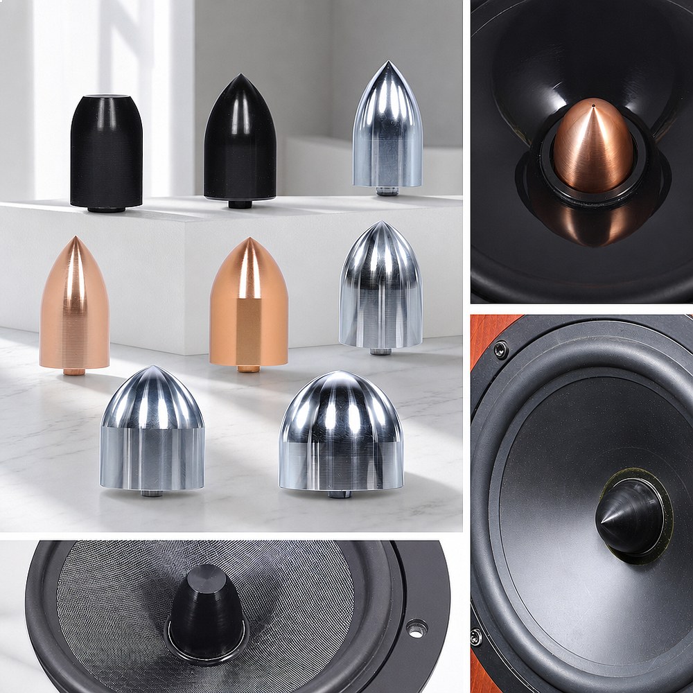 Musical Instrument Diy - ฝาครอบลำโพงอะลูมิเนียม MW Audio 2 ชิ้น สำหรับซ่อมแซม