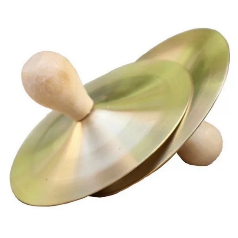 Musical Instruments Game - 1 ชุดมือกระทบทองแดง Cymbals เด็กเครื่องดนตรีการศึกษาของเล่นทองเหลือง Percussion Mount
