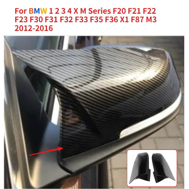 Musical Instrument Trumpet - กระจกมองหลังแบบมันเงา 2 ชิ้น สำหรับ BMW ซีรีส์