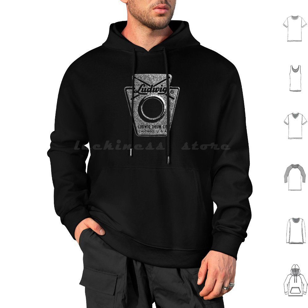 เสื้อฮู้ดลุยวก์ ดรัมส์ แขนยาว  - Musical Instrument Family บทวิจารณ์และราคา