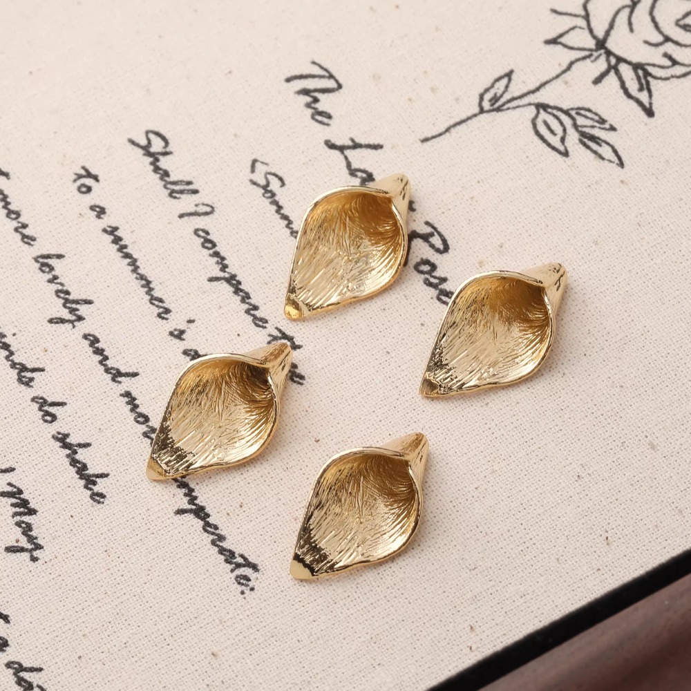 4PCS Dainty Hornกลีบดอกไม้Char - Musical Instrument Trumpet บทวิจารณ์และราคา