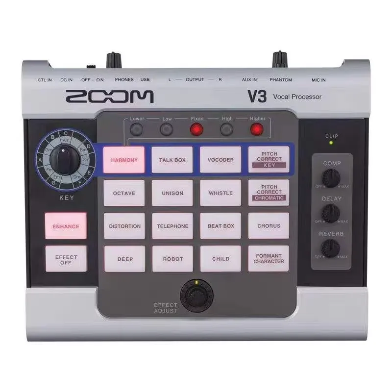 ZOOM V6/V3 การแสดงสด ฮาร์โมนี  - Musical Instrument Harmony บทวิจารณ์และราคา
