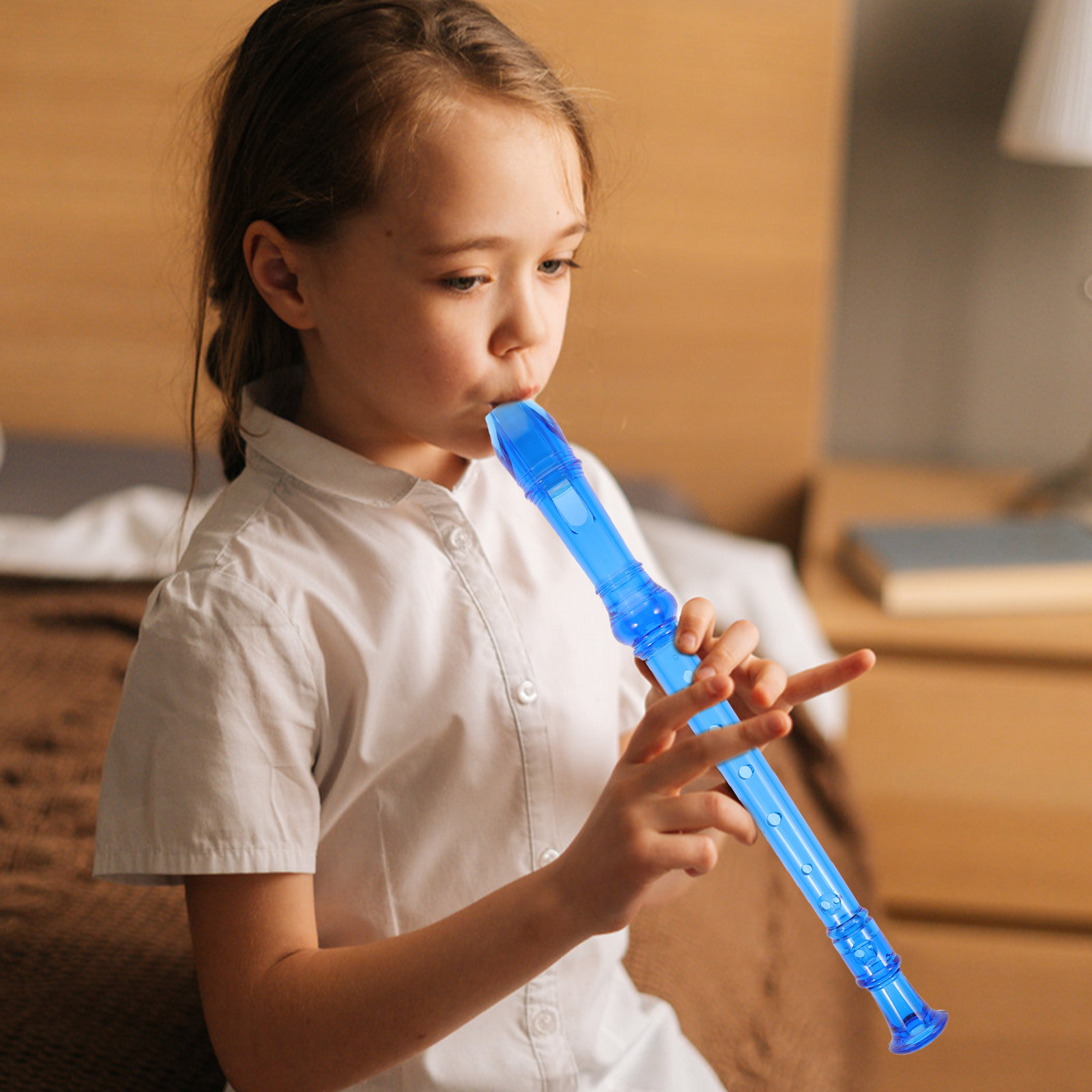 ขลุ่ยโซปราโน 2 ชิ้น 8 รู สำหรั - Musical Instrument Family บทวิจารณ์และราคา
