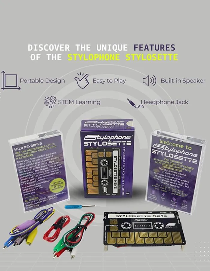 Stylophone Stylosette Tape Syn - Musical Instrument No Touch บทวิจารณ์และราคา