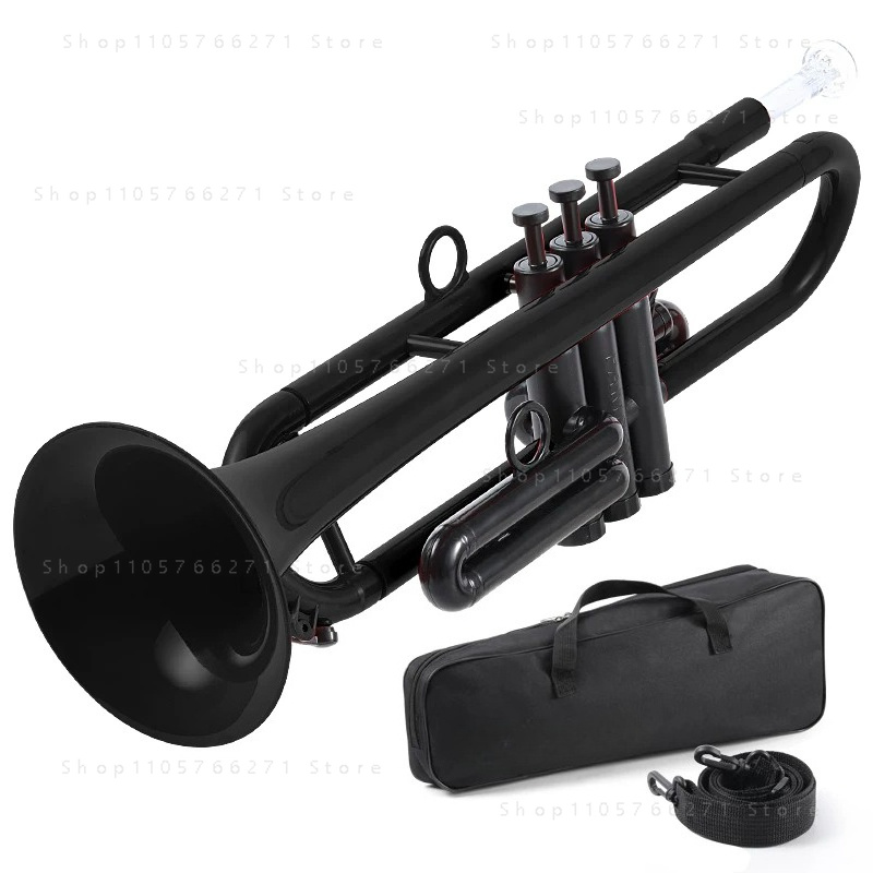ทรัมเป็ตพลาสติกคีย์บีแฟลตและซี - Musical Instrument Trumpet บทวิจารณ์และราคา