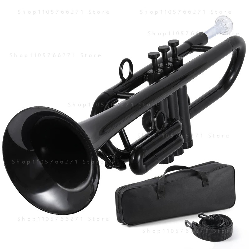 ทรัมเป็ตพลาสติกคีย์บีแฟลตและซี - Musical Instrument Trumpet บทวิจารณ์และราคา