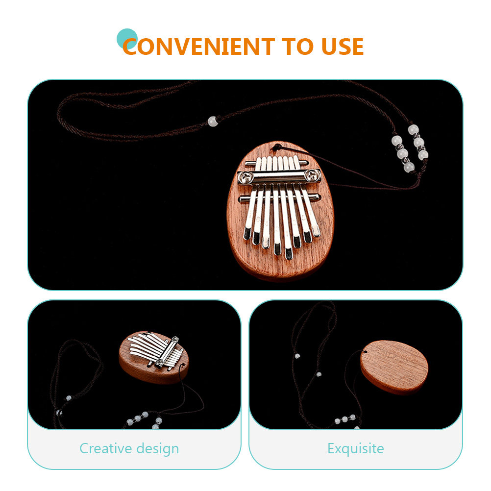 คาลิมบา 8 คีย์ พร้อมสายคล้องคอ - Musical Instrument Family บทวิจารณ์และราคา