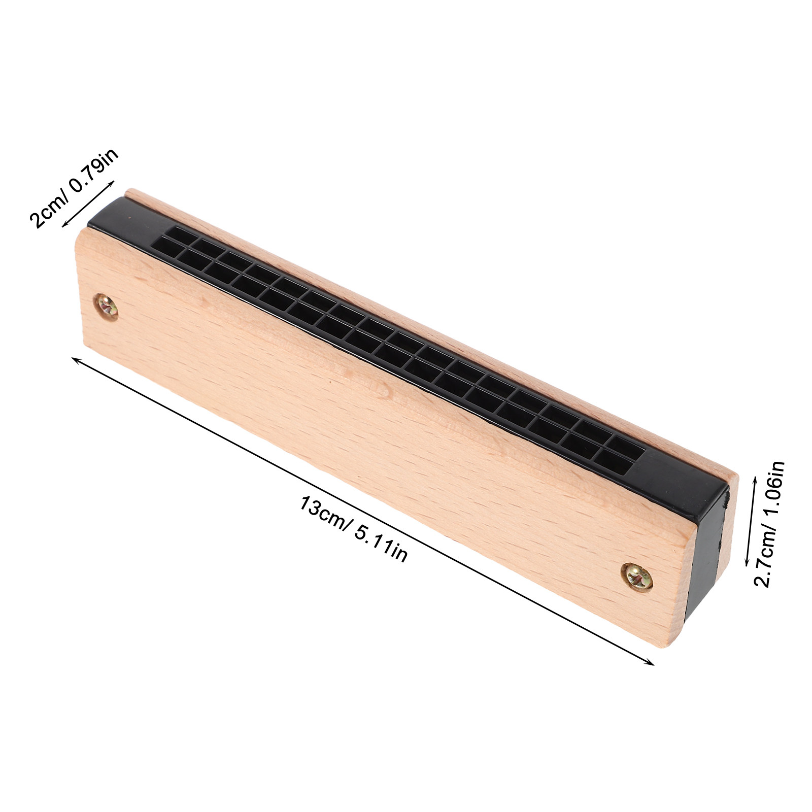 เครื่องดนตรีฮาร์โมนิก้าไม้ 16  - Musical Instrument Family บทวิจารณ์และราคา